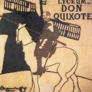 James Pryde and William Nicholson Don Quixote oil painting reproduction